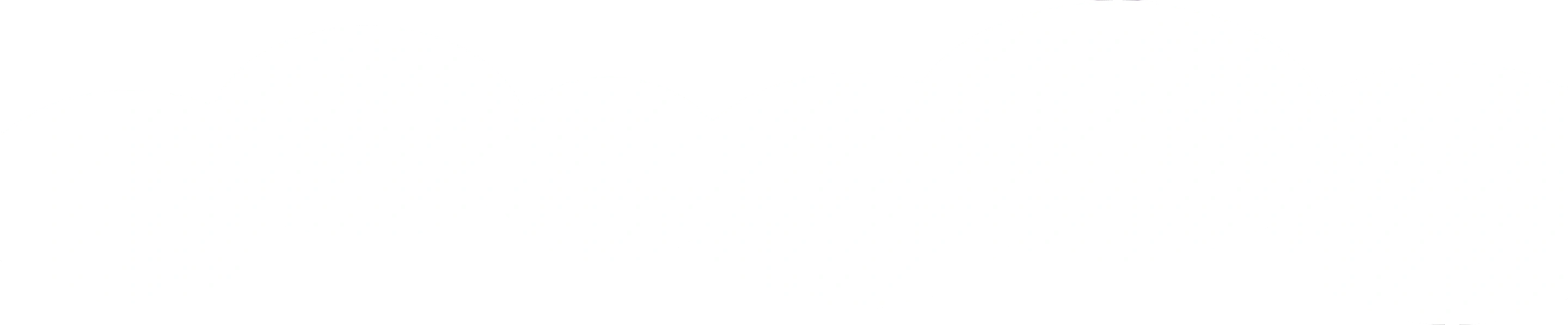 A white graphic of a horizontal infinity symbol.
