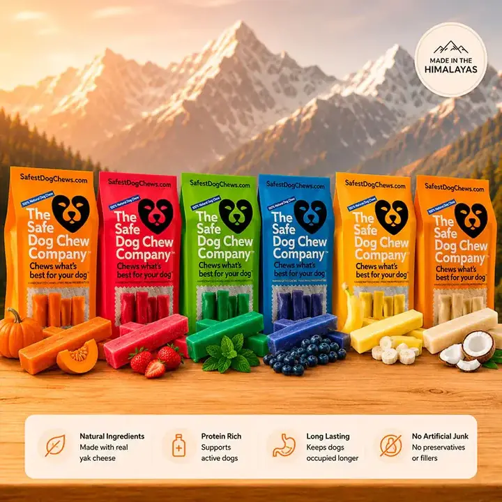 The Safe Dog Chew Company Product Line