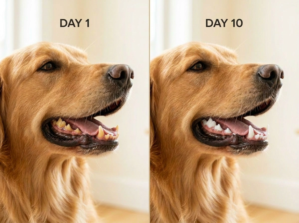 Bailey before and after