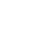 A white, hand-drawn style symbol crossed out with a diagonal line on a black background.