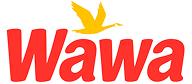 Red 'Wawa' text with a yellow bird logo.