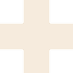 A symmetrical, off-white cross shape with black corners.