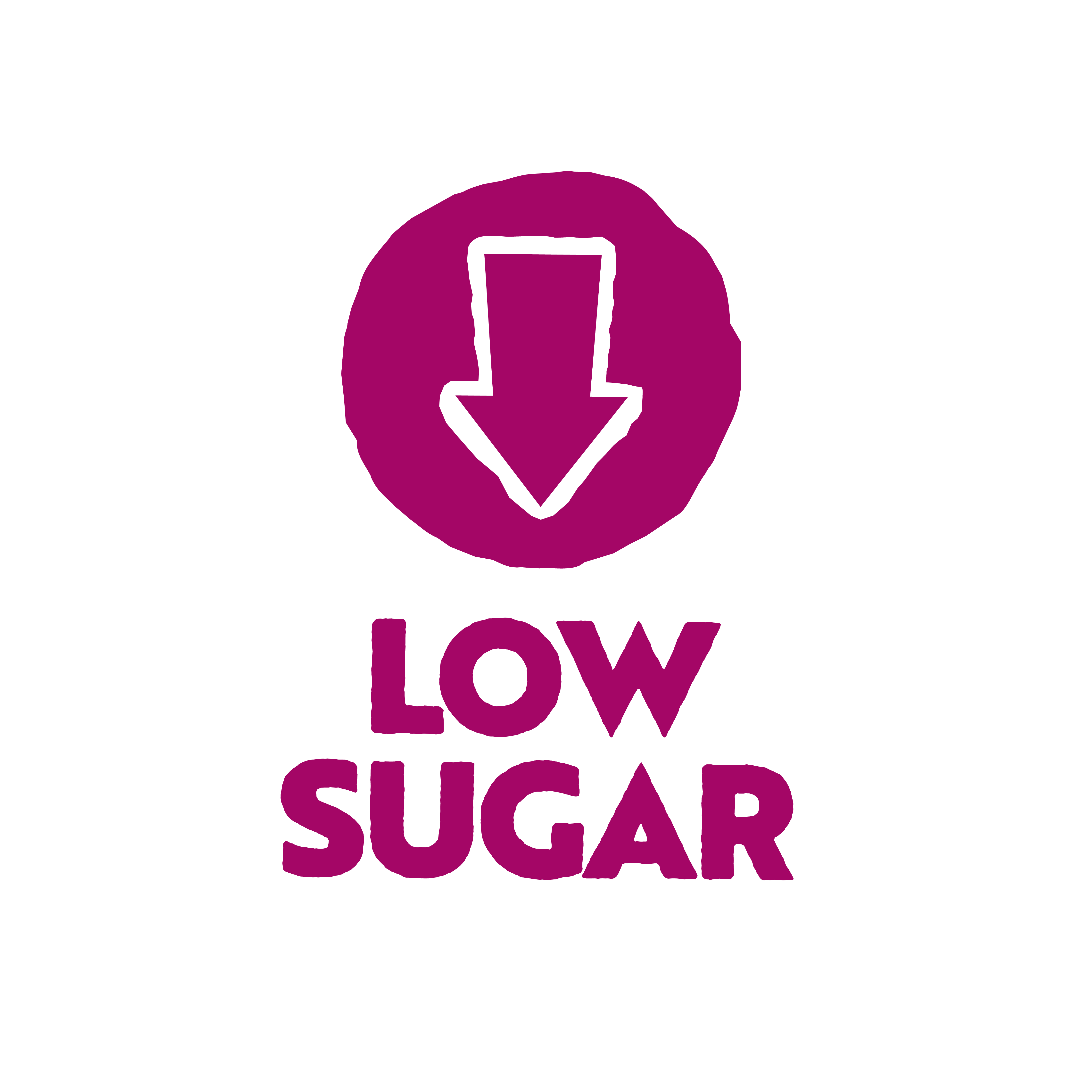 Low sugar icon