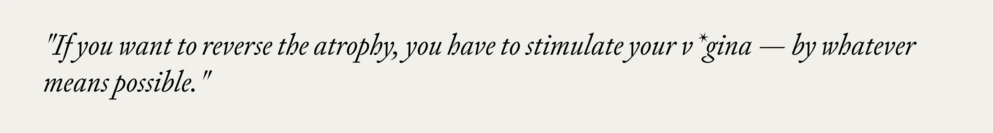 Text quote in italic font on a light background.