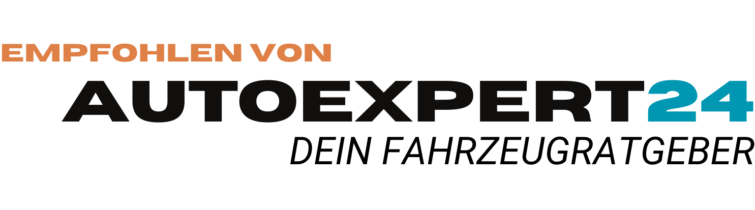 The logo for Autoexpert24, with the German text 'Empfohlen von' which means 'recommended by'.