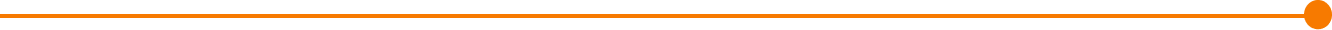 Black background with an orange line and dot.