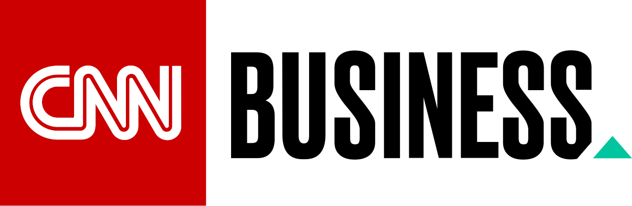 The CNN Business logo, which has the letters CNN in a red square next to the word Business.