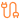 An orange icon of a flexible, corrugated pipe or hose.