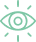 Green eye icon with radiating lines, symbolizing visibility or awareness.