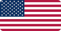 The flag of the United States of America, with rounded corners.