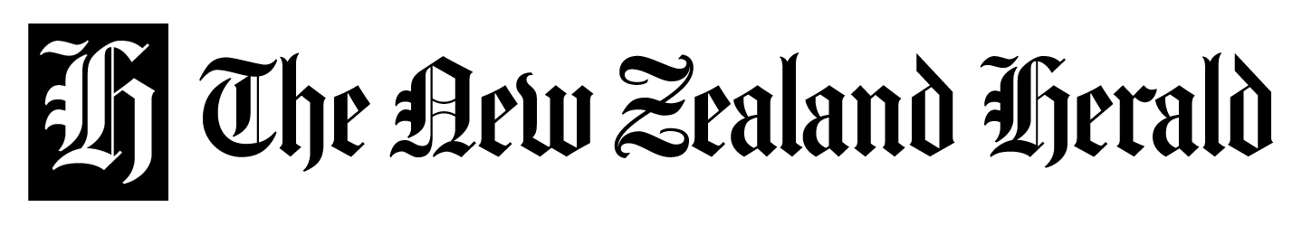 The logo for The New Zealand Herald, shown in a blackletter font.