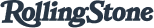 Rolling Stone logo in dark blue text on a transparent background.
