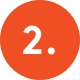 Orange circle with white number 2 inside.