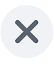 A dark gray X inside of a light gray circle.