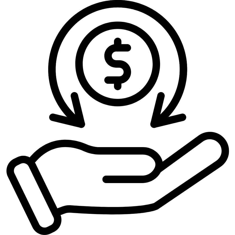 Black and white illustration of a cat with a raised paw.
