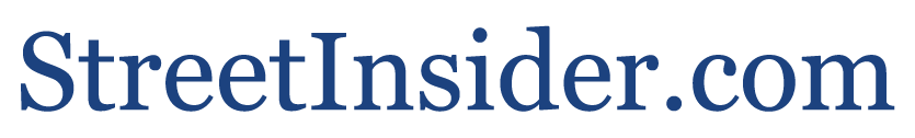 The logo for StreetInsider.com, shown in a blue serif font on a white background.