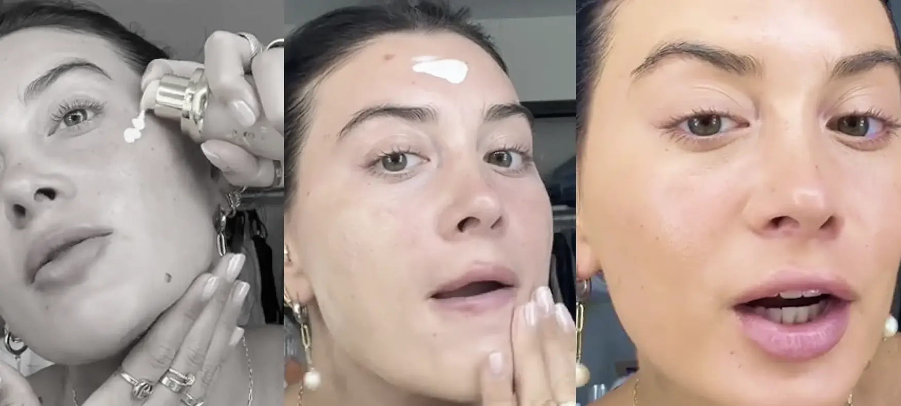 Skin-conditioning foundation formula improving complexion over time
