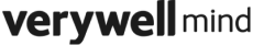 Text logo reading 'verywell mind' in black on white background.