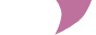 A purple and black abstract shape on a white background.