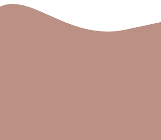 Abstract wavy brown shape on a black background.