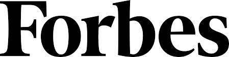 The Forbes logo in black serif text on a white background.