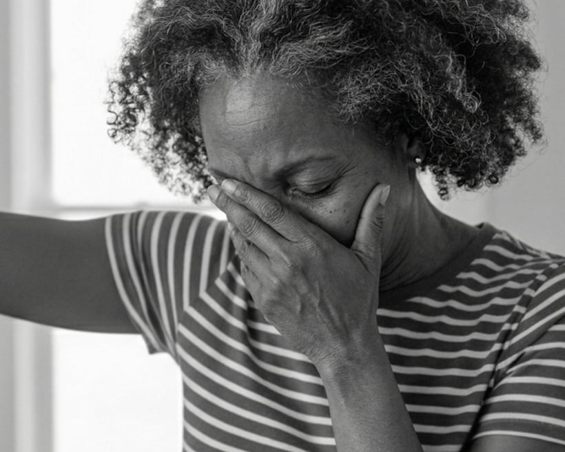 Woman frustrated with supplements that did not work