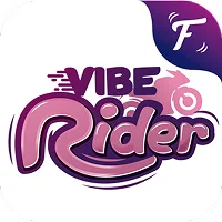 Vibe Rider game cover art from the Fluffer app by Motorbunny