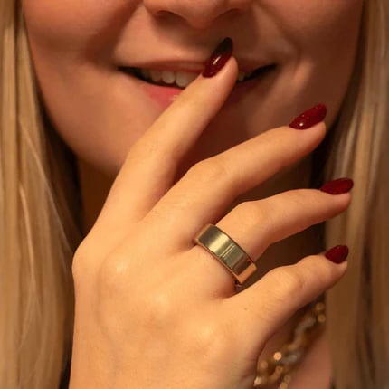 Bague Florelya portée