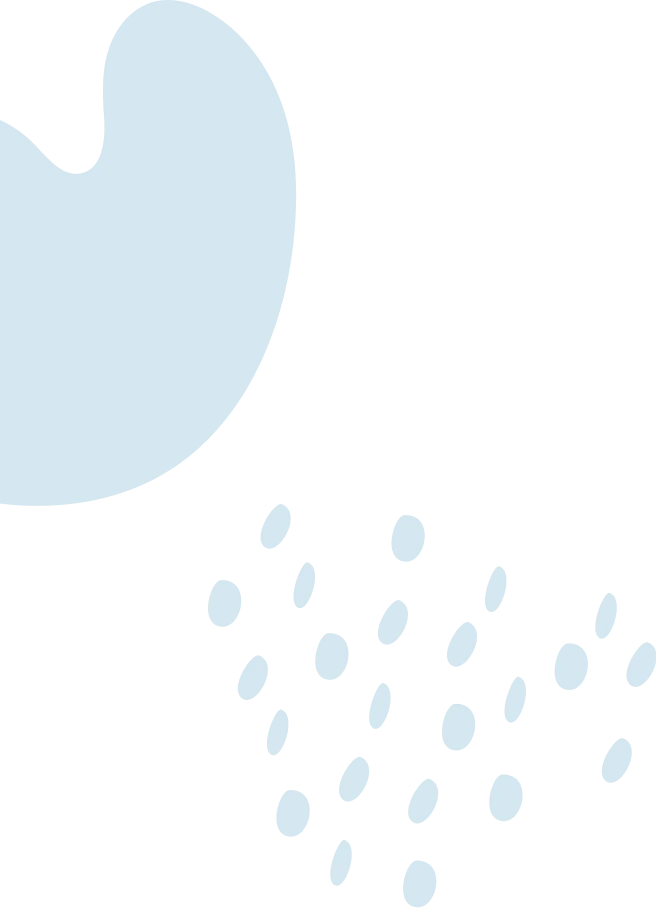 Light blue cloud with falling raindrops on a black background.