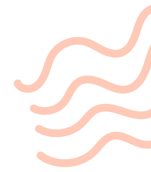 Wavy pink lines on a black background.