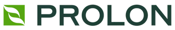 The Prolon logo, featuring a green square with two white leaves next to the word PROLON.