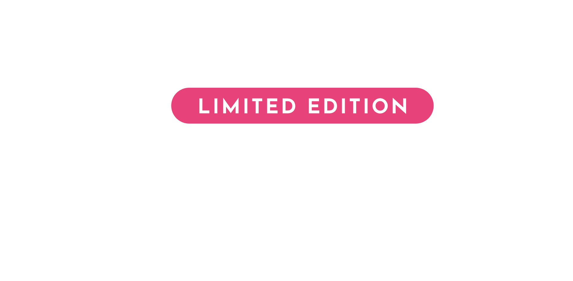 Text reads 'Limited Edition DANEISE'S Double Chocolate' on a black background.