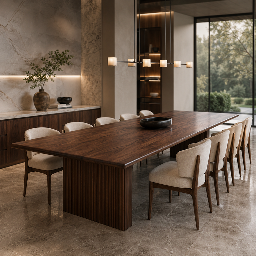 Klar Walnut Dining Table