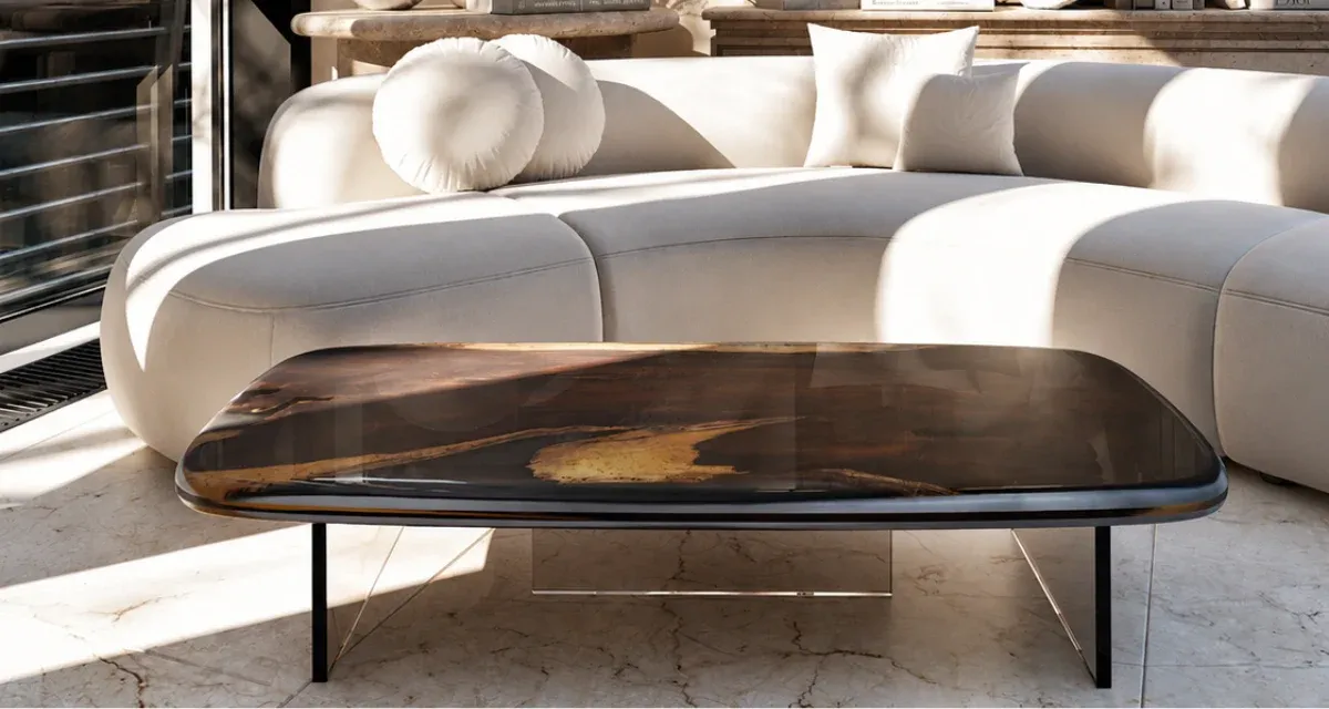 Bosque Collection solid wood table by Holzsch