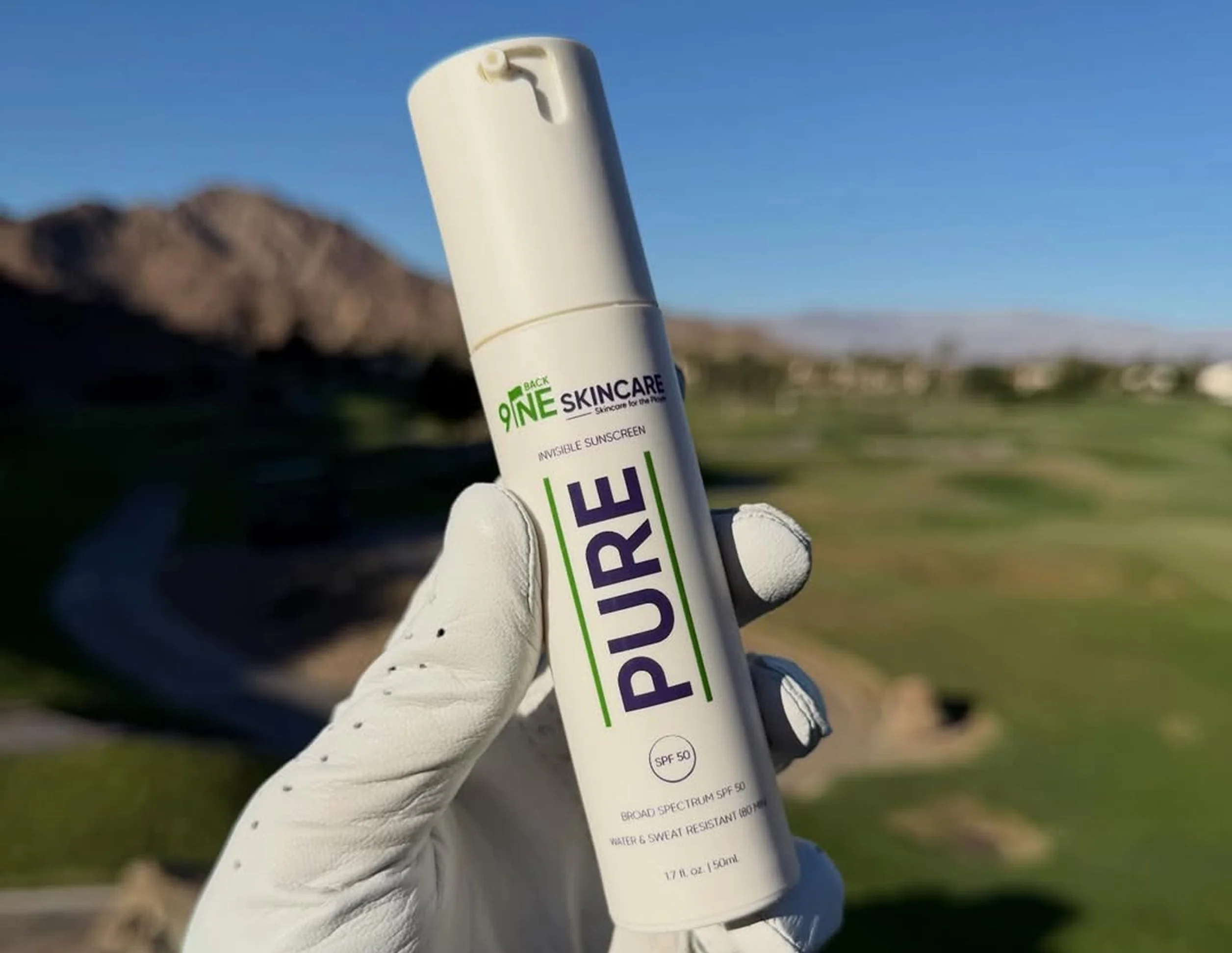 PURE - SPF50 HYDROGEL | Back9ine Skincare