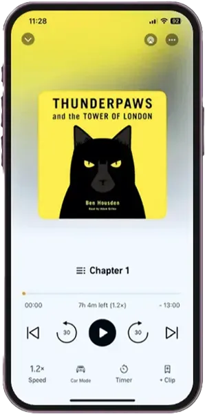Audiobook of Thunderpaws 