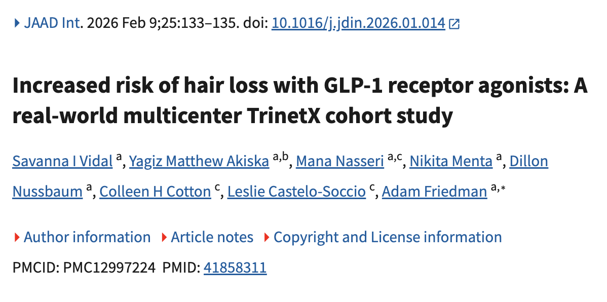 The 547,993-Woman GLP-1 Study