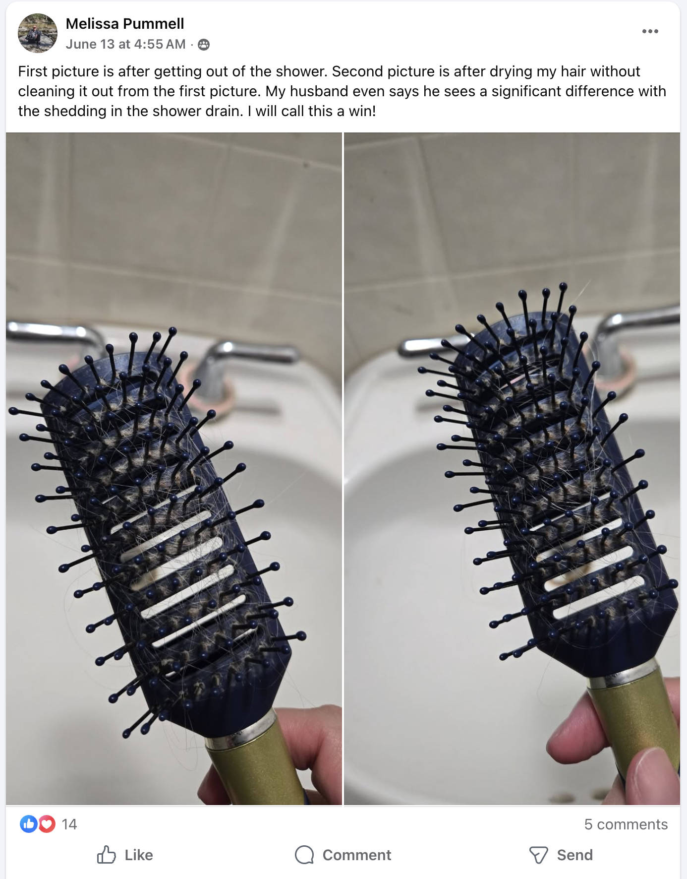 Facebook comment