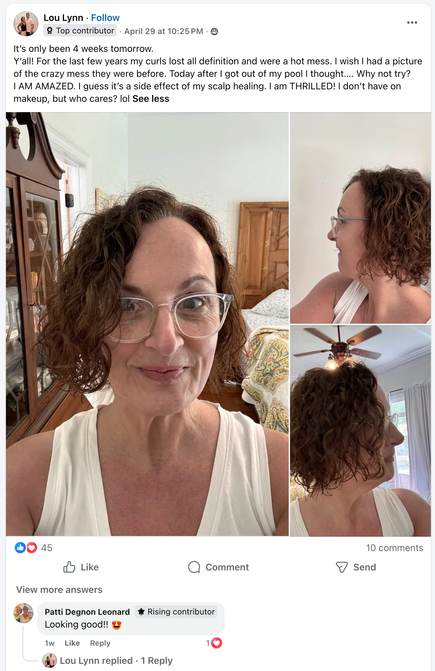 Customer comment
