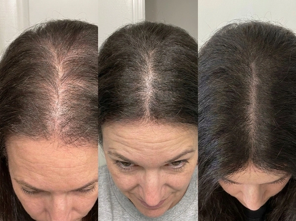 Dormant follicles waking and growing