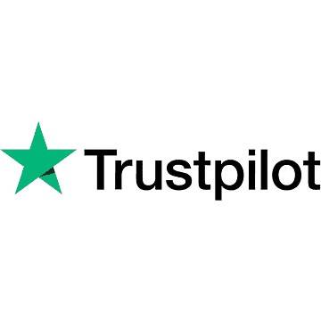 Trustpilot logo with a green star and black text.