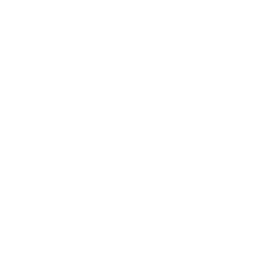 Cartoon rabbit face with a diagonal line through it.