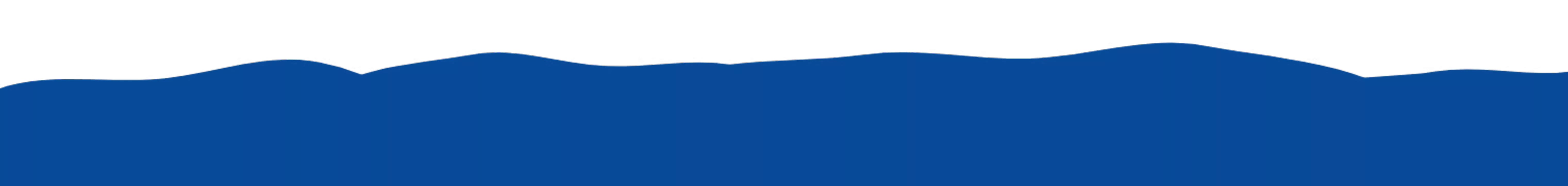 Blue wavy line against a transparent background.