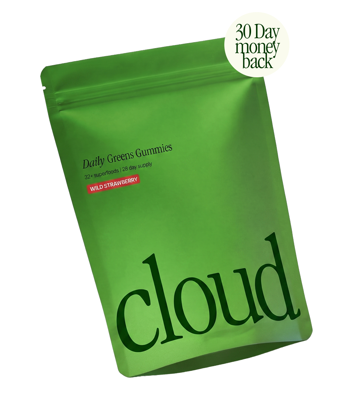 Cloud Daily Greens Gummies pouch