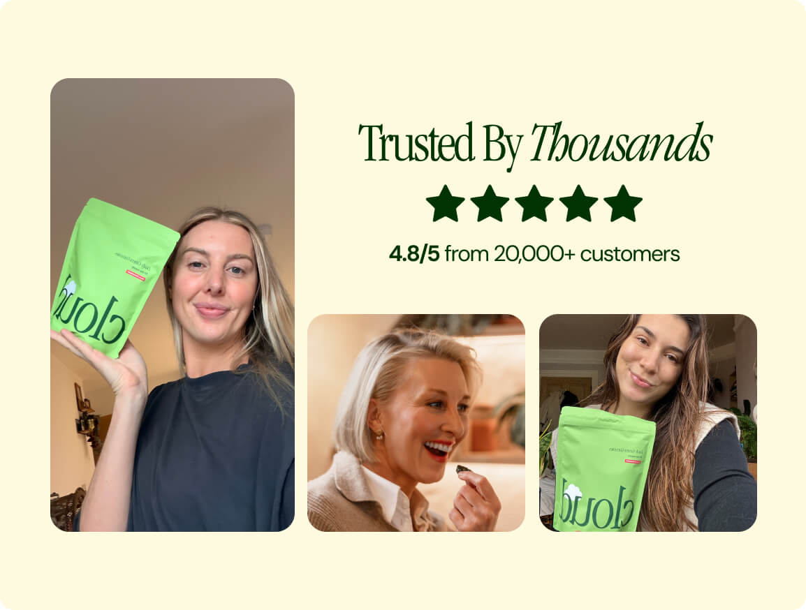 Cloud customers and five-star Trusted by Thousands graphic