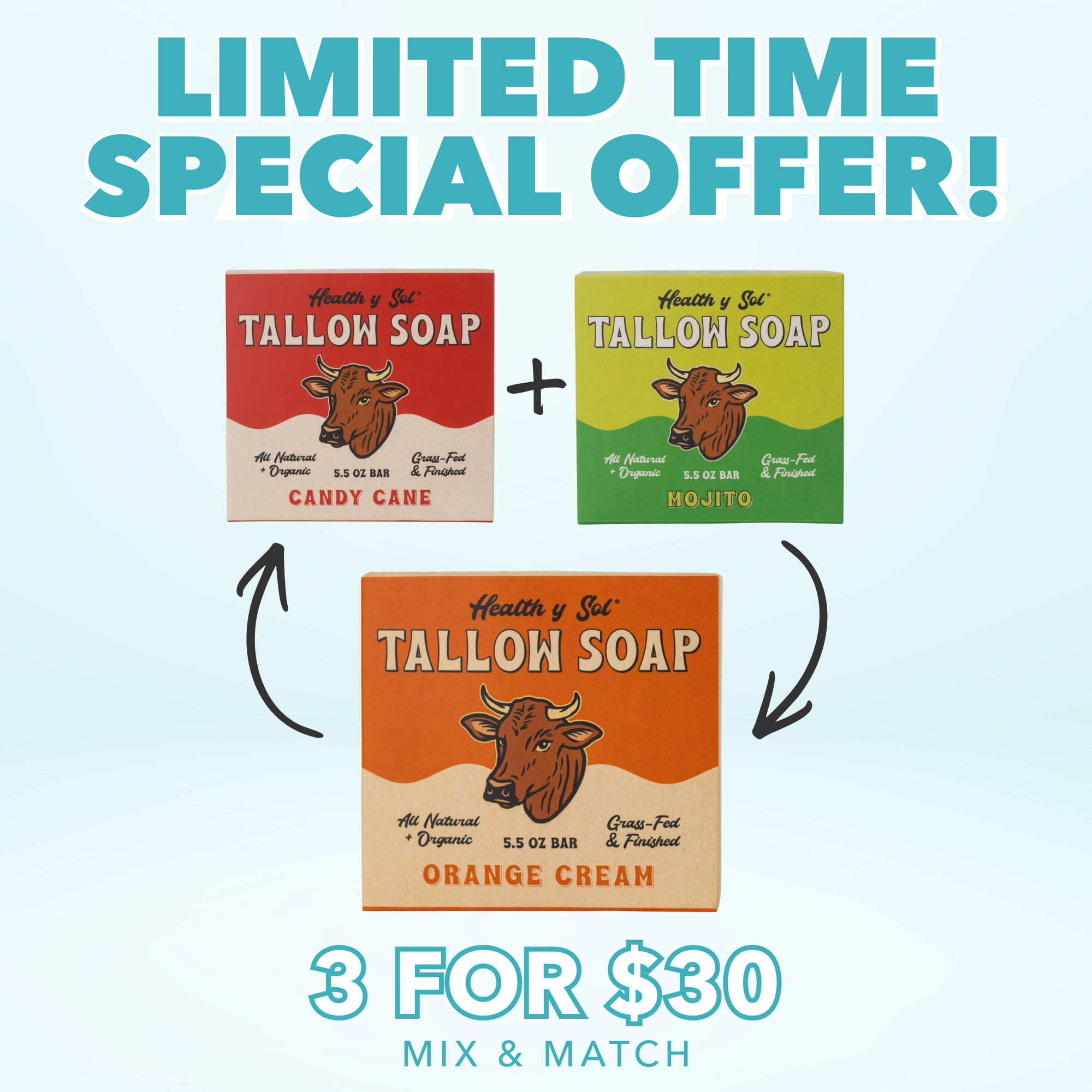 Grass Fed Tallow Bar Soap