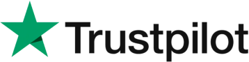 The Trustpilot logo, which consists of a green star next to the word 'Trustpilot' in black.