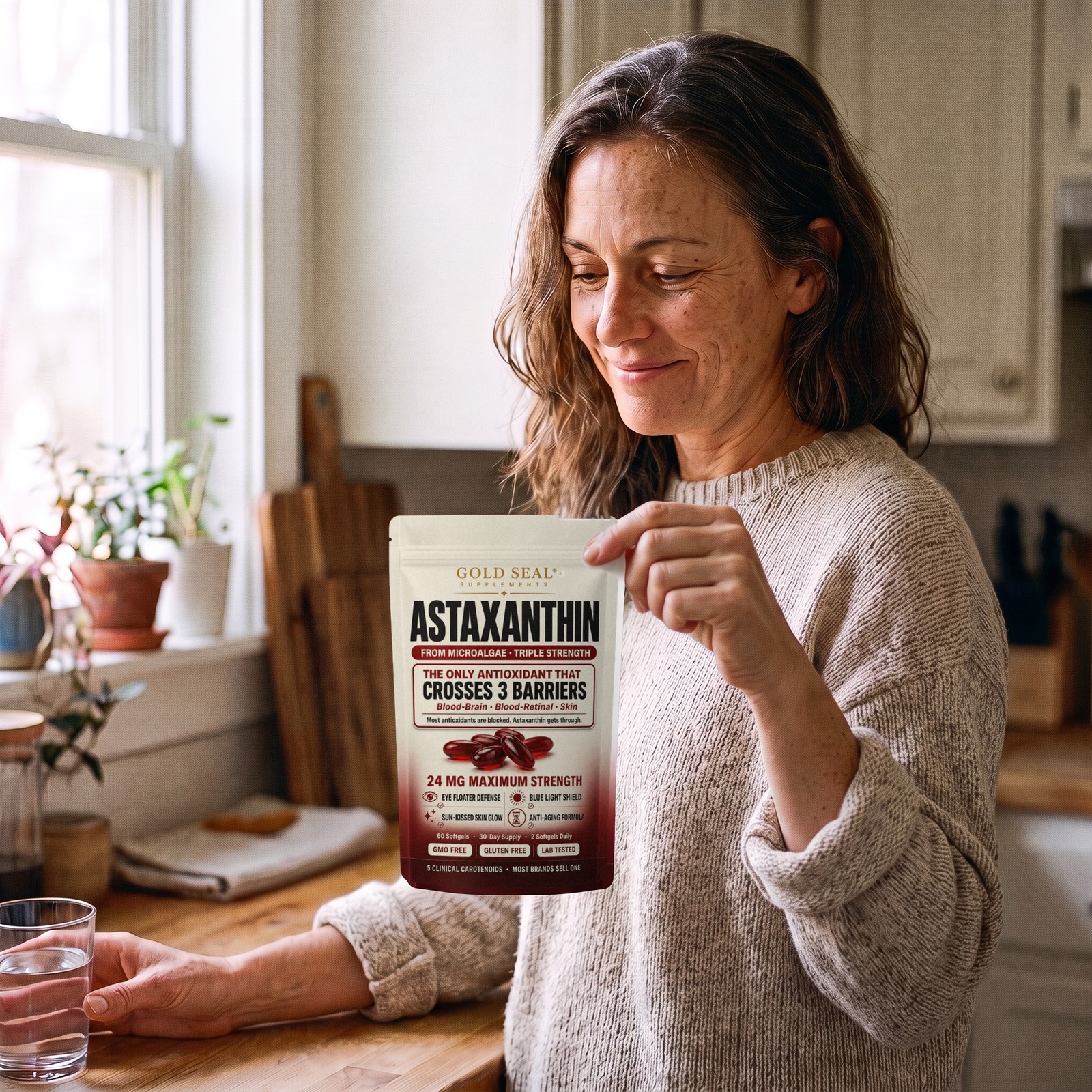 Gold Seal Astaxanthin lifestyle