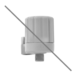 A placeholder image of a white cylindrical part with a threaded connector, crossed out with a diagonal line.