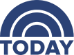 The logo for the Today show, a blue sunrise symbol over the word 'TODAY'.